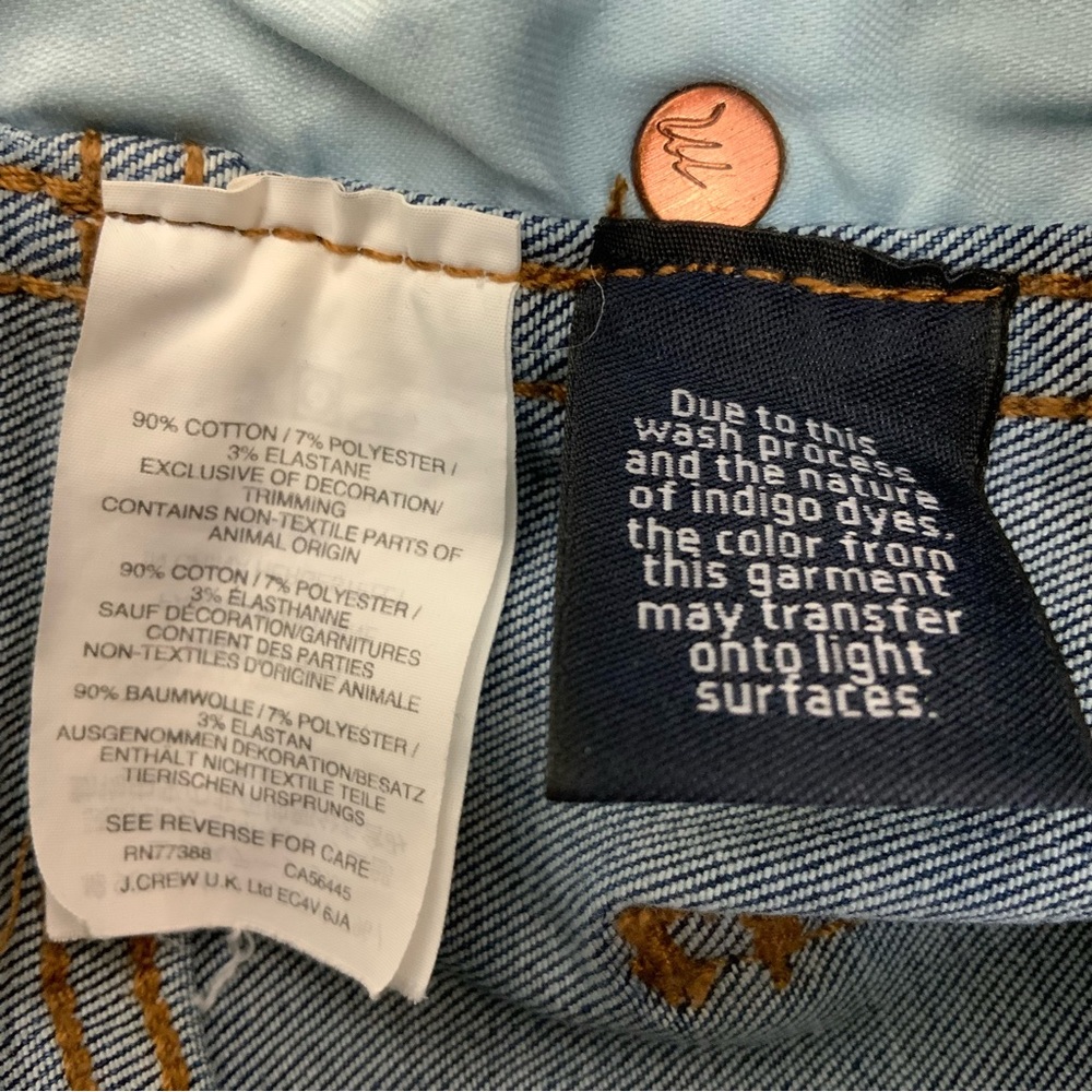Madewell 10" High-Rise Skinny Jeans Drop-Hem Edition - Picture 14 of 16